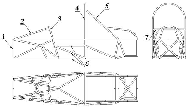 Чертежи рамы ariel atom