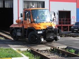 Unimog U400 loco