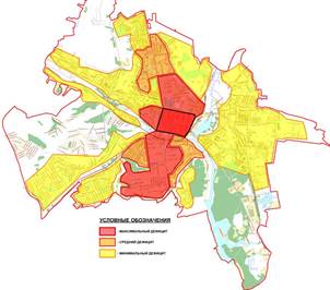 Карта белгорода по районам