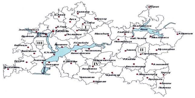 Контурная карта татарстана распечатать