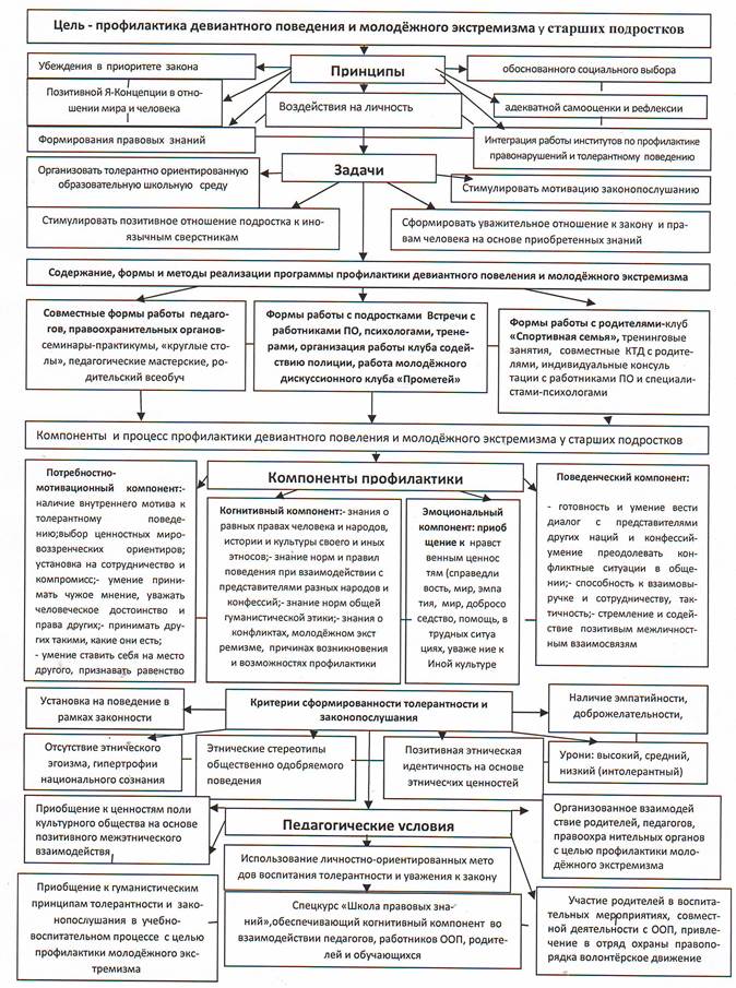 Составьте схему используя приведенные понятия молодежный экстремизм особенности молодежного