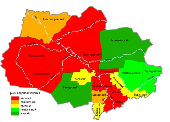 Экологическая карта томска