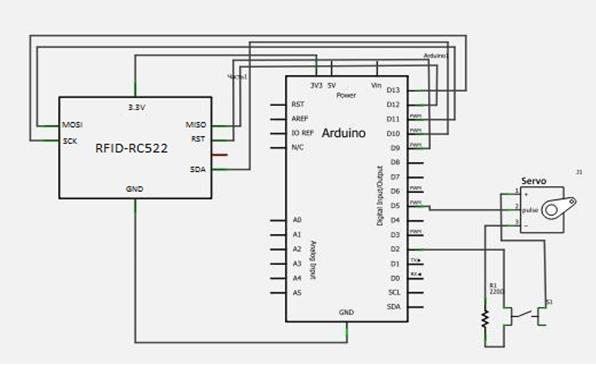 Rfid rc522 схема