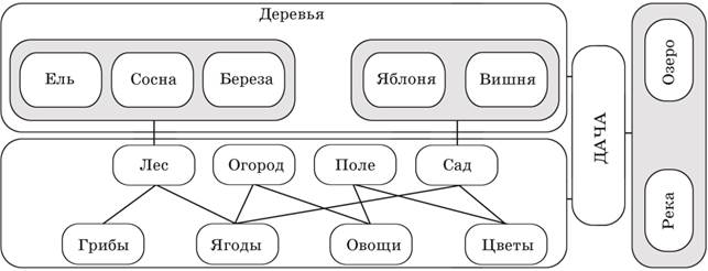 Схема семантического поля